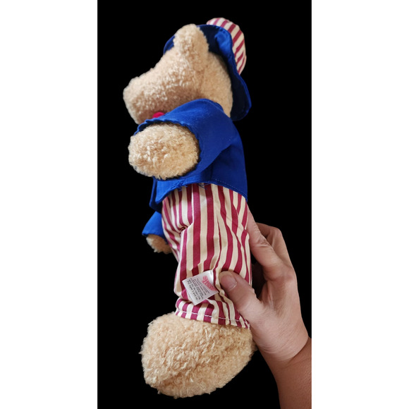 Sugar Loaf American Huggables USA Teddy Bear Plush Toy - Picture 3 of 6